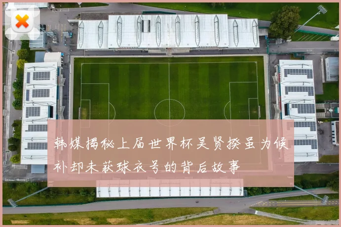 韩媒揭秘上届世界杯吴贤揆虽为候补却未获球衣号的背后故事